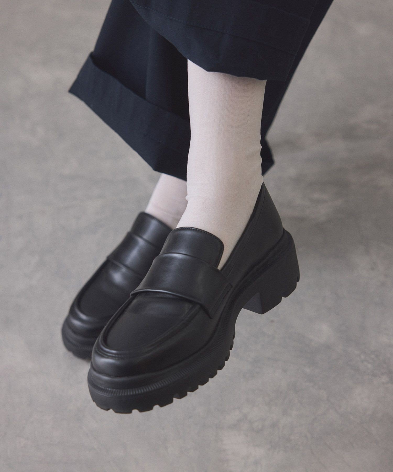 ADAM ET ROPE'｜晴雨兼用ベーシックローファー/撥水 | Rakuten Fashion