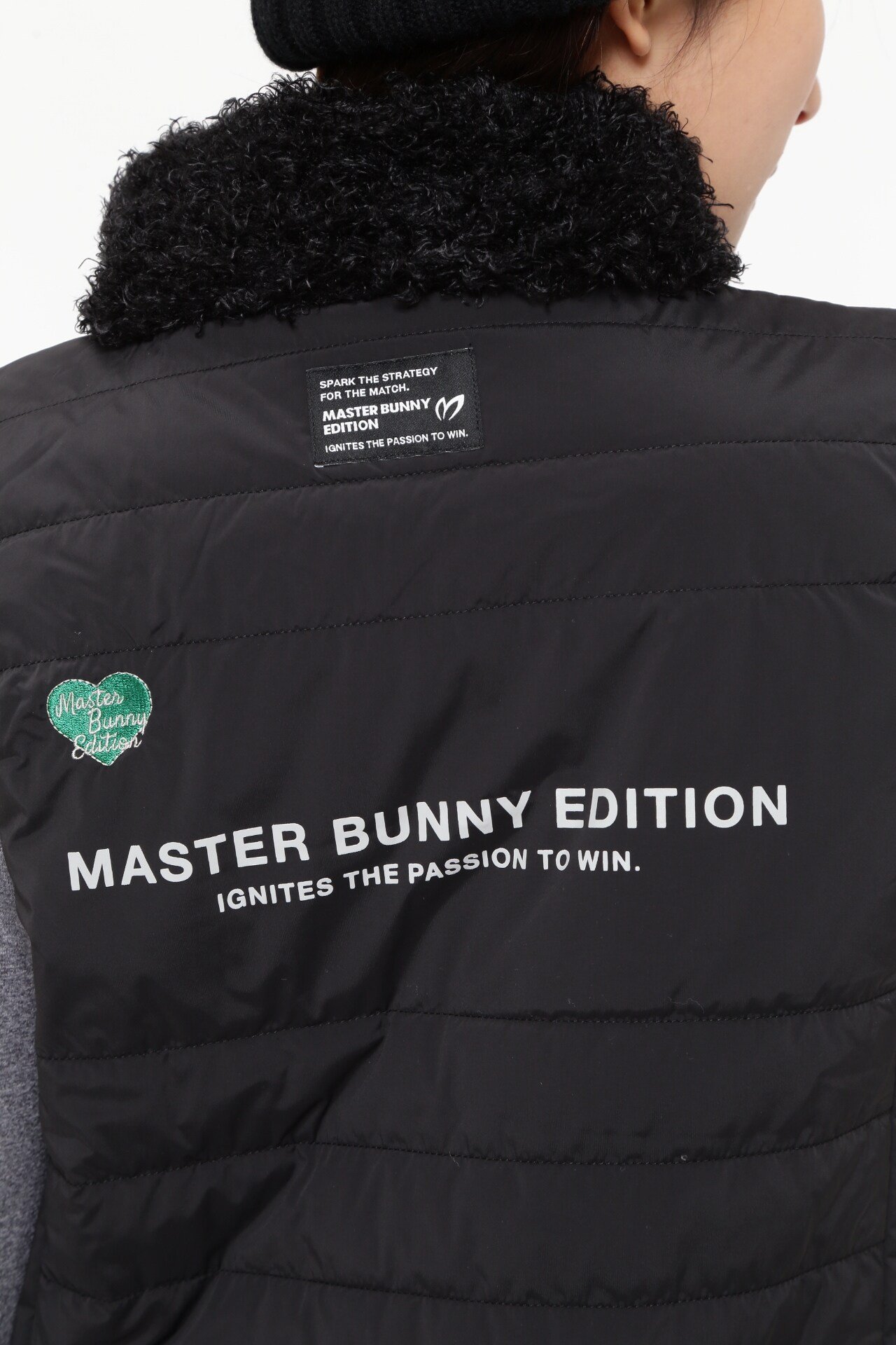 MASTER BUNNY EDITION｜中綿ナイロンタフタボア フルジップベスト