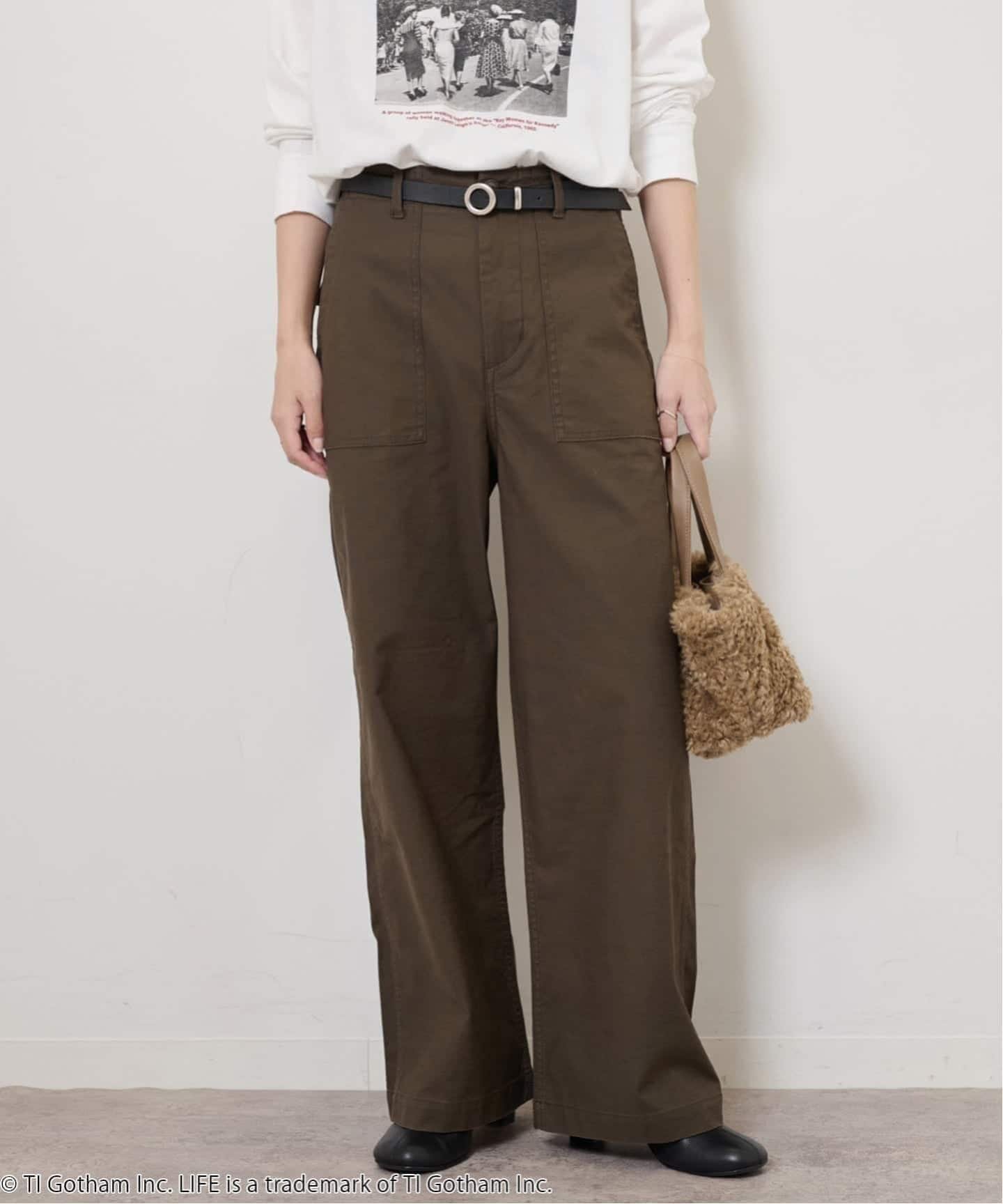 JOURNAL STANDARD relume｜《追加25》ワイドベイカーパンツ | Rakuten