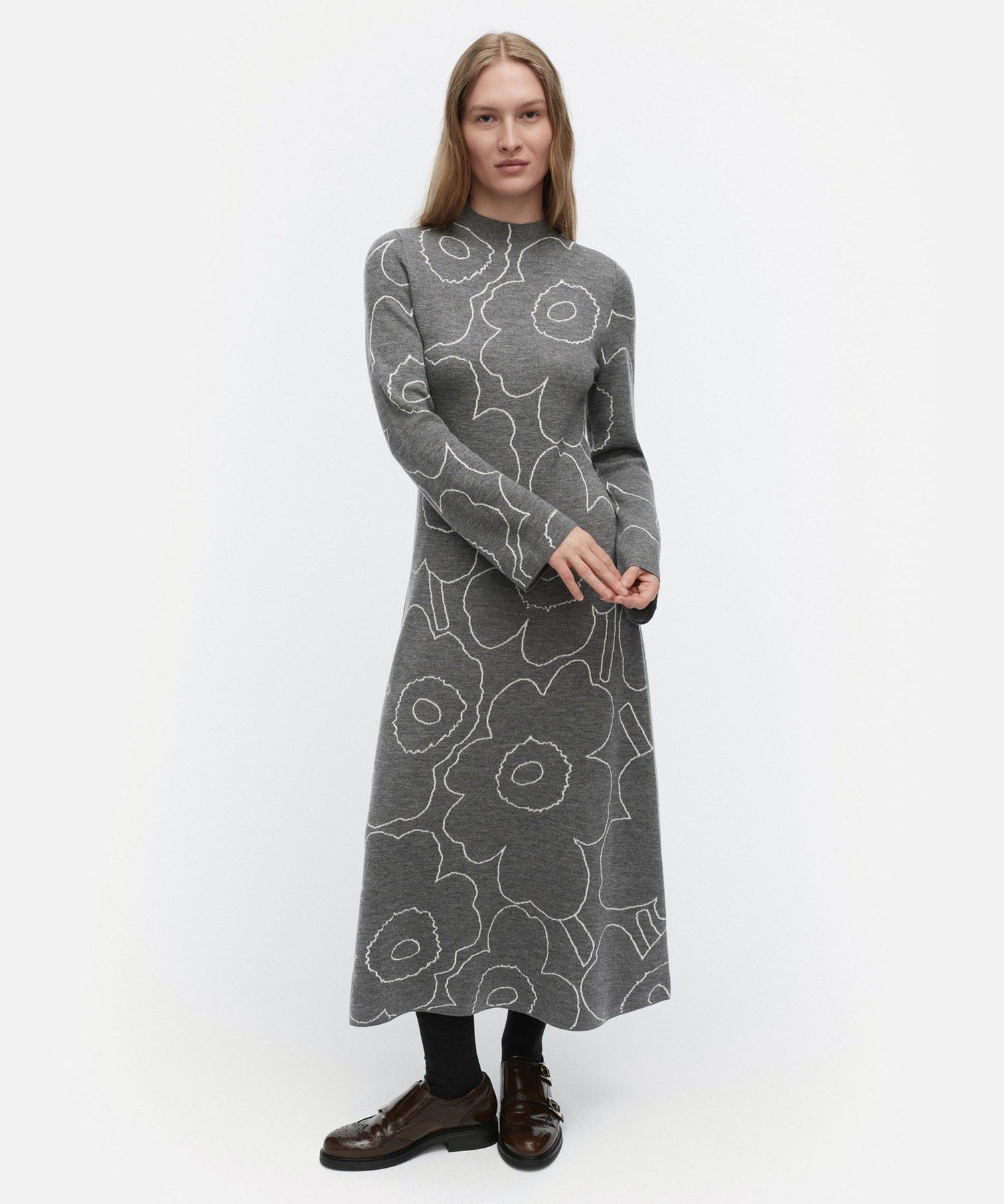 Marimekko｜Sh Willat Piirto Unikko ニットワンピース | Rakuten