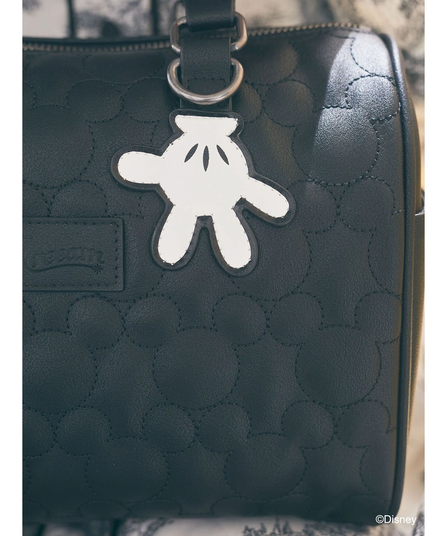 Areeam｜ミッキー/キルティングミニボストンバッグ | Rakuten Fashion