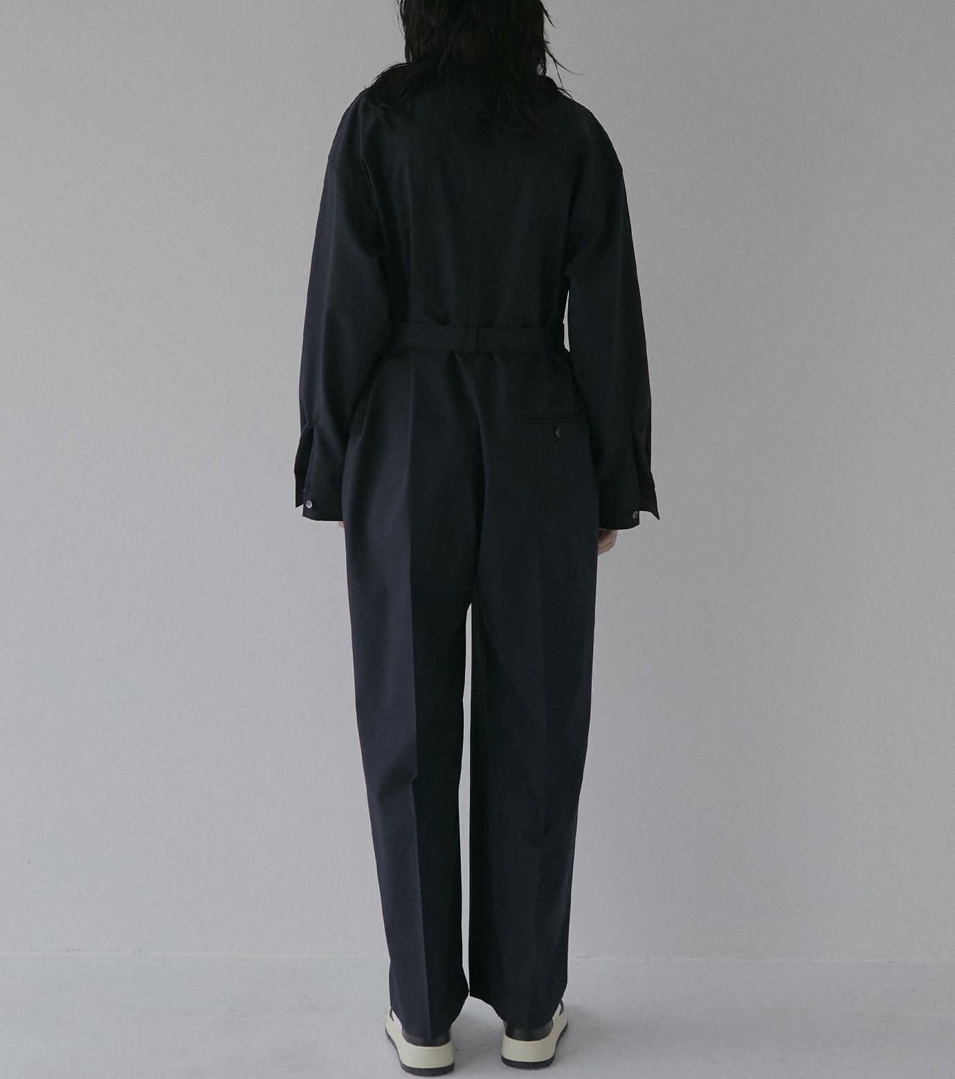LE CIEL BLEU｜フロントジップジャンプスーツ / Front Zip Jumpsuit