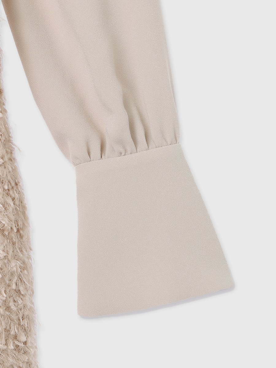 anuans｜フェザージャガードコンビワンピース | Rakuten Fashion(楽天