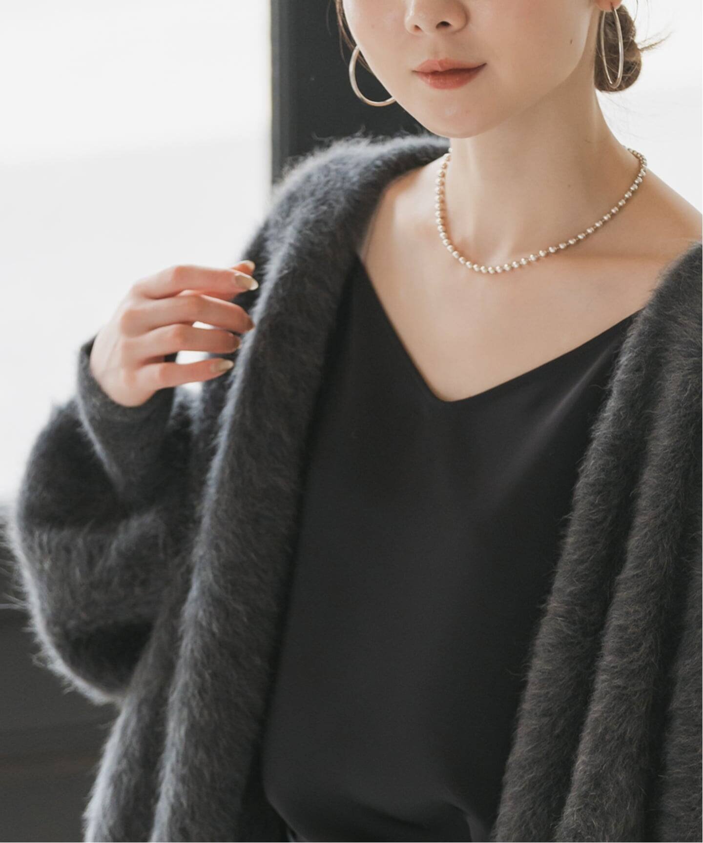 NOBLE｜FOX/Caファーニットカーディガン | Rakuten Fashion(楽天