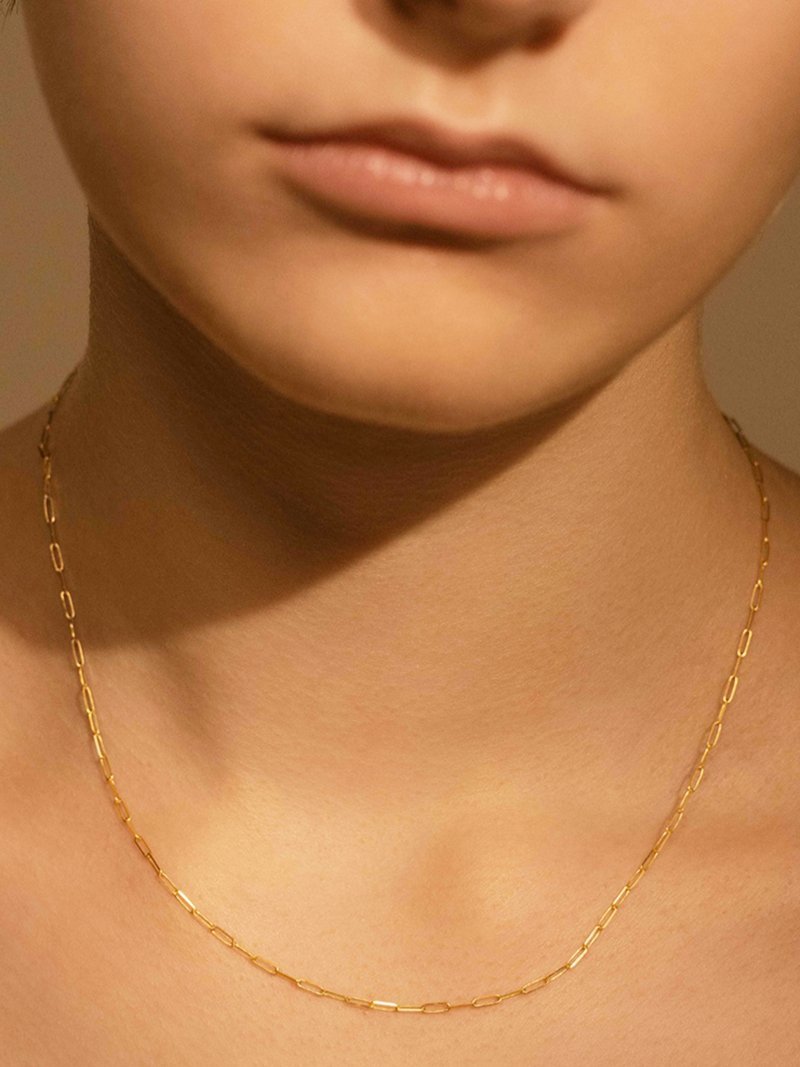 SETUP7｜les bon bon/shine necklace シャインネックレス K10 10K 10金