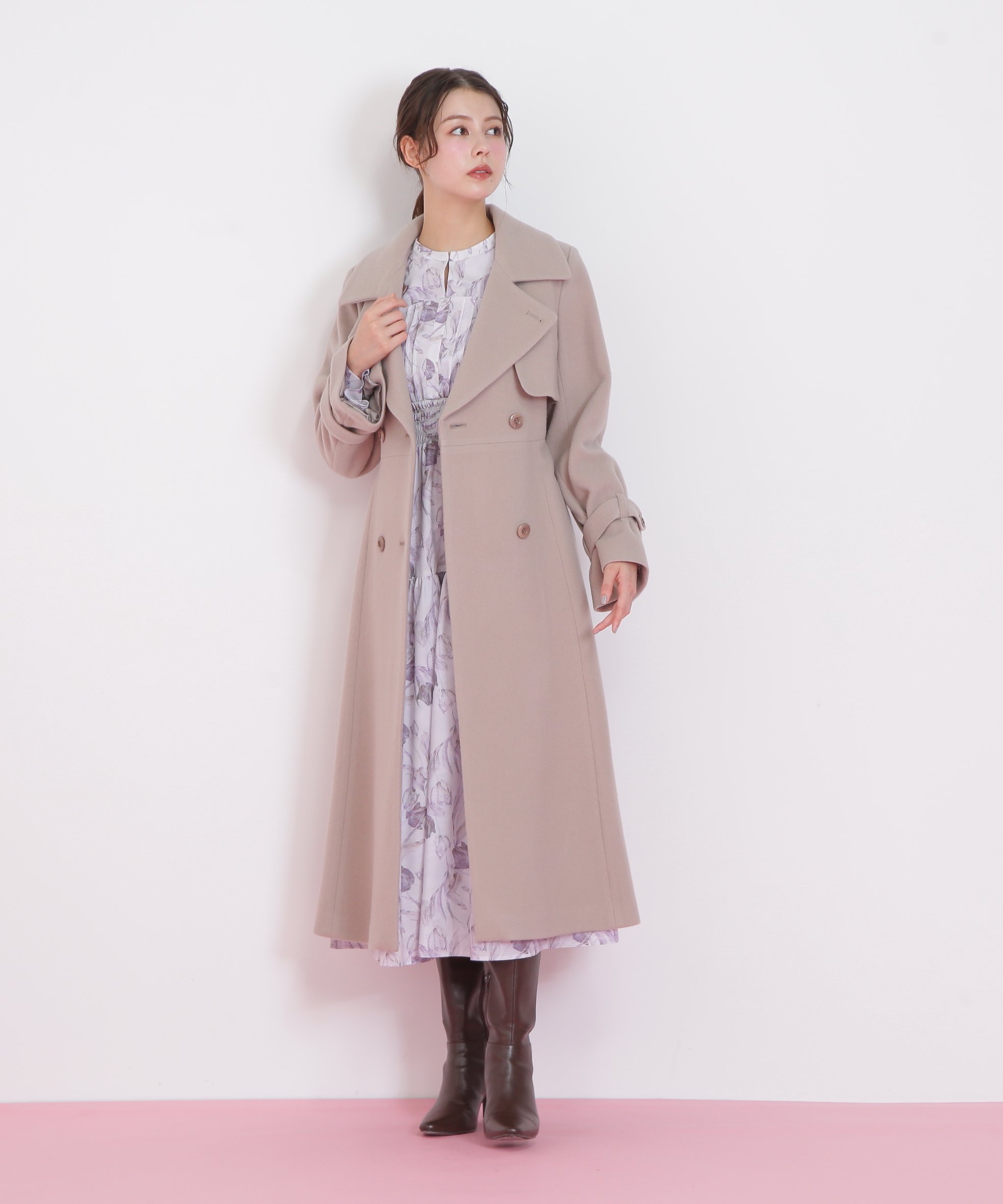 JILL by JILL STUART｜ウールレディトレンチコート | Rakuten Fashion