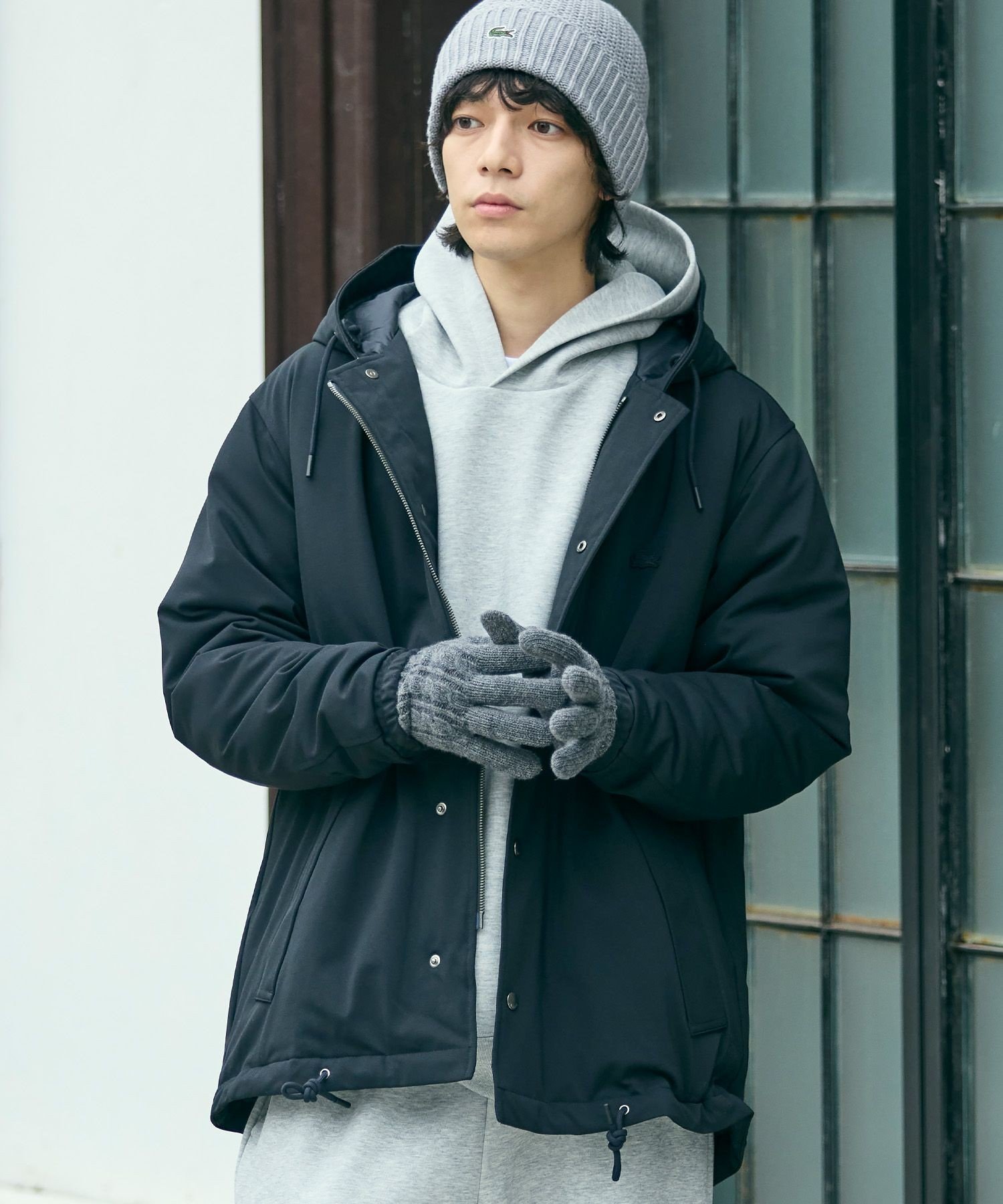 LACOSTE｜RDS認証ダウン 耐水透湿メンブレン バルーンシルエット