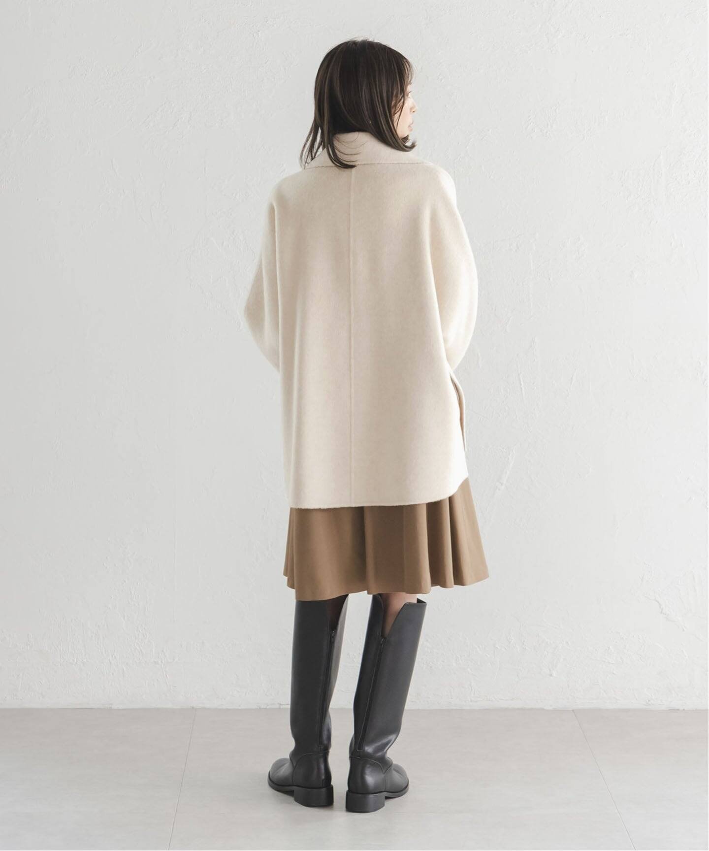 NOBLE｜《追加》キャメルミックスリバージップコート | Rakuten