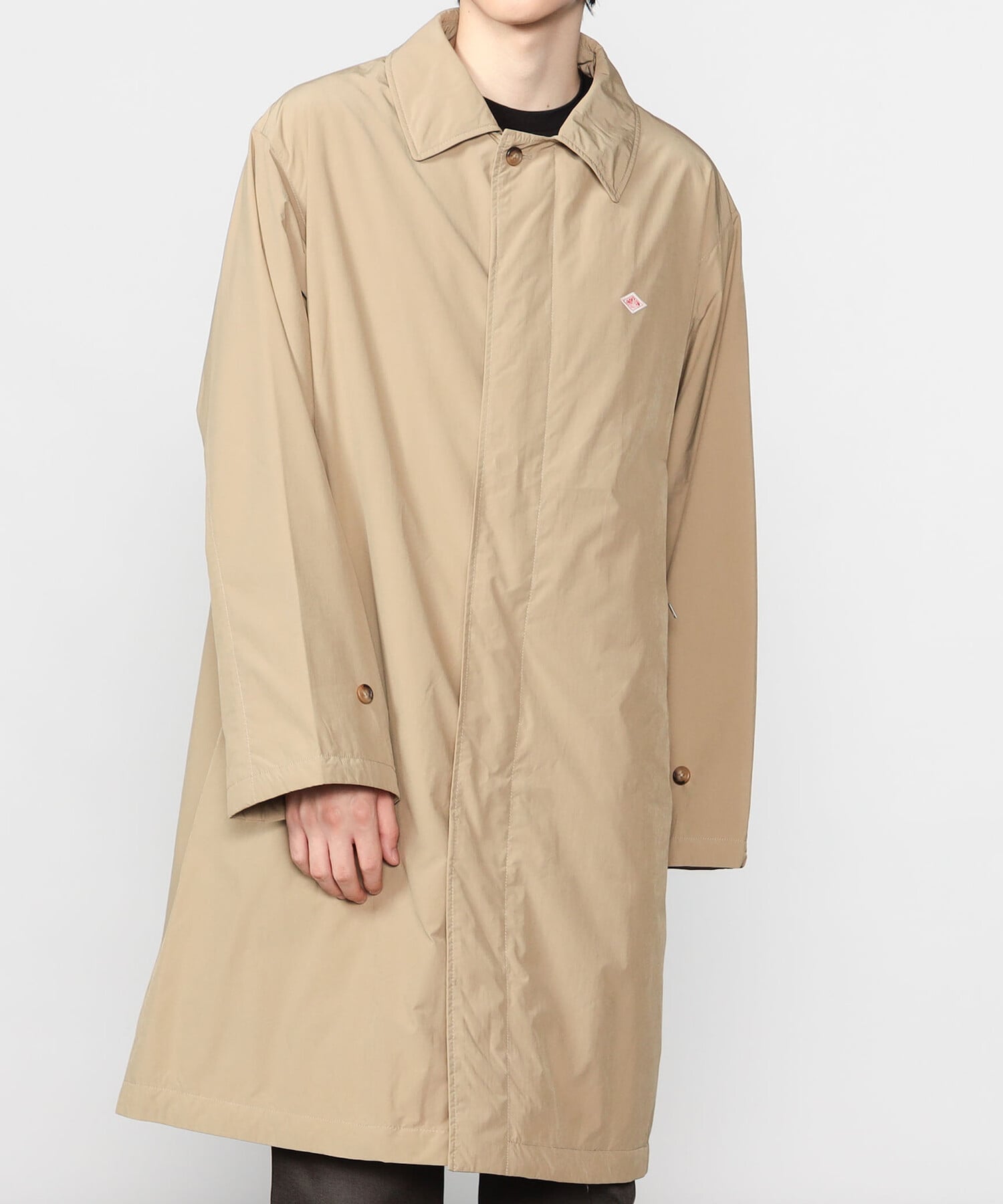 Bshop｜DANTON | ナイロンタフタ 中綿バルカラーコート WOMEN