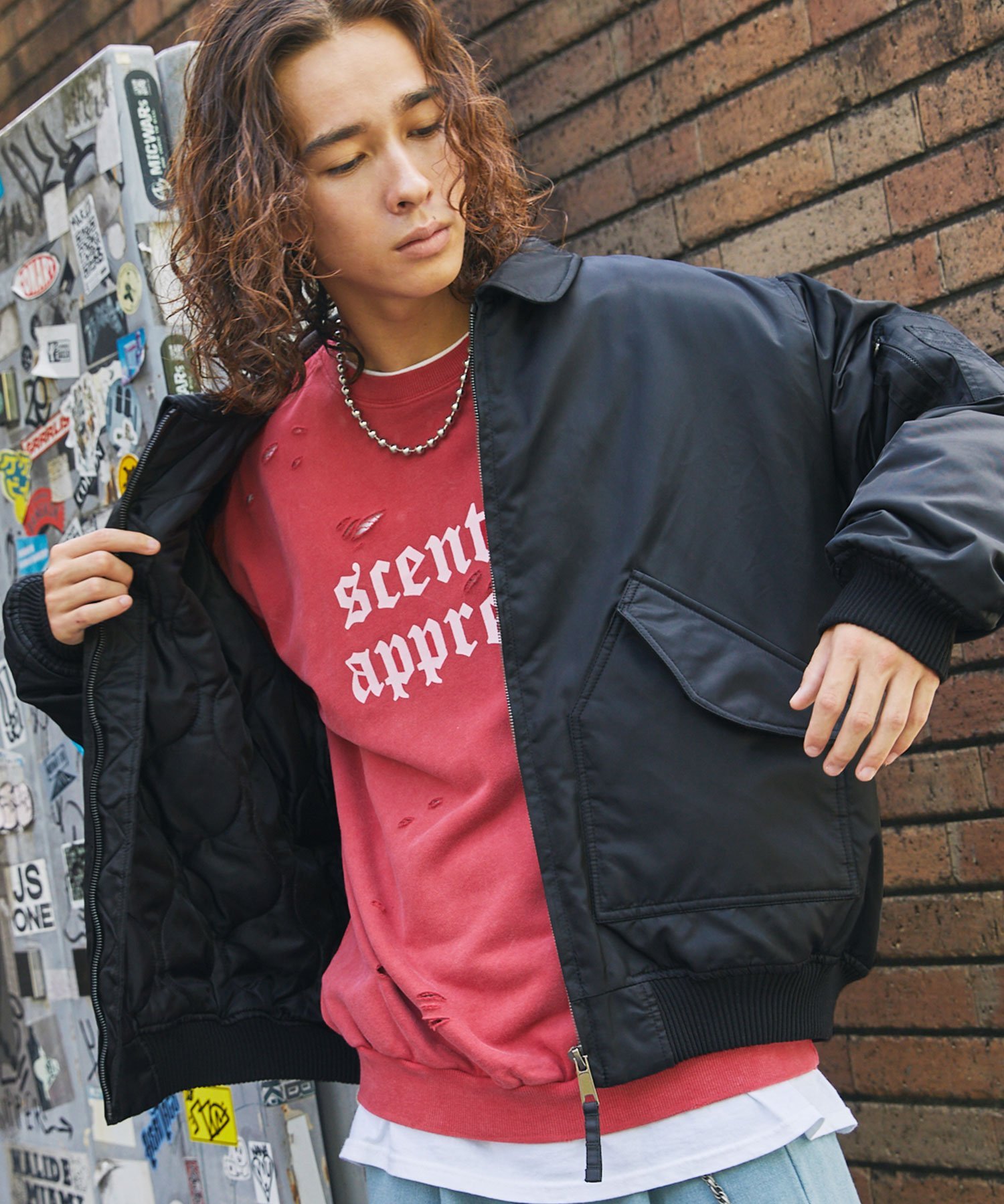 THE CASUAL｜CWU-45Pフライトジャケット | Rakuten Fashion(楽天