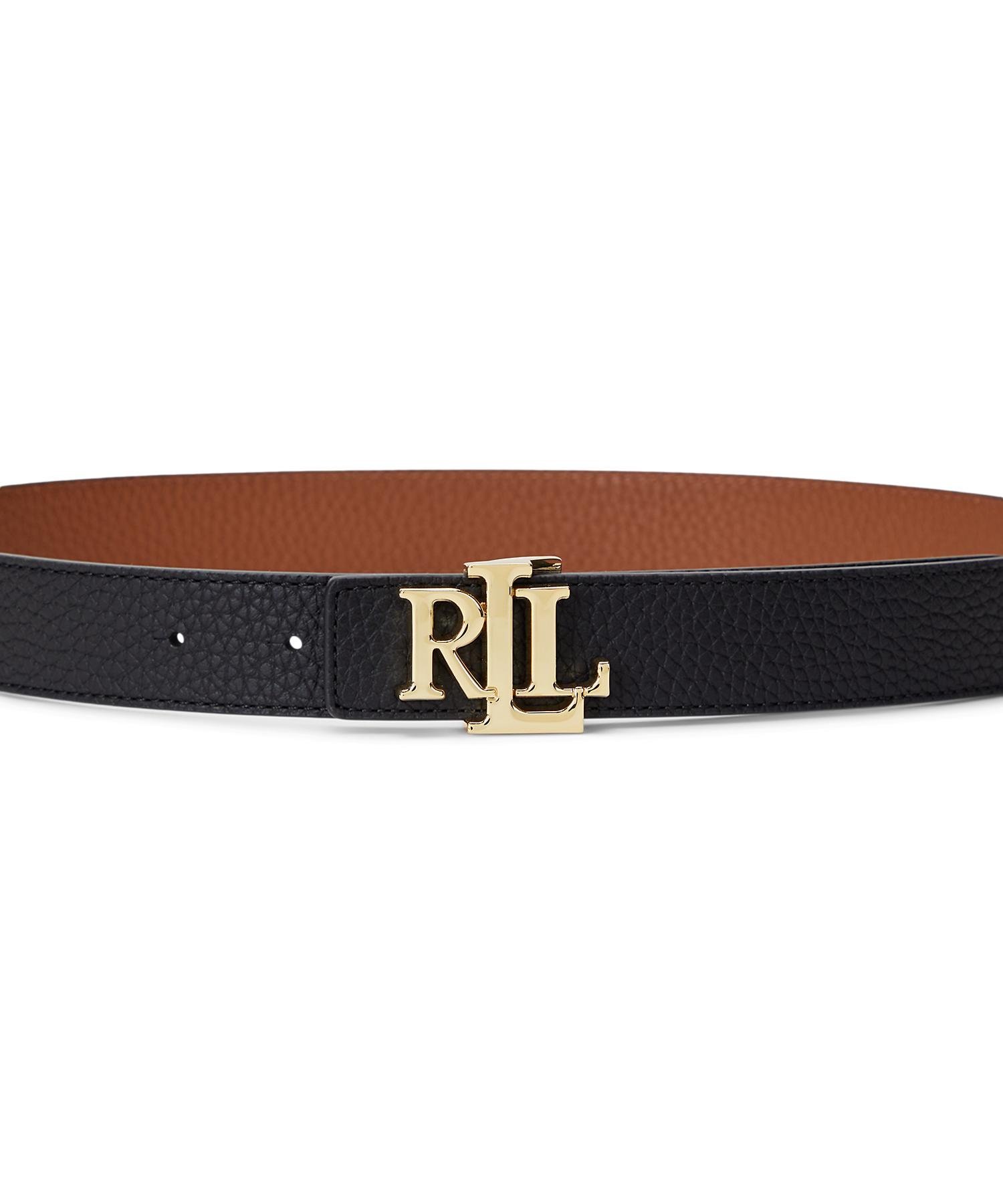 RALPH LAUREN｜ロゴ リバーシブル ペブルド レザー ベルト | Rakuten