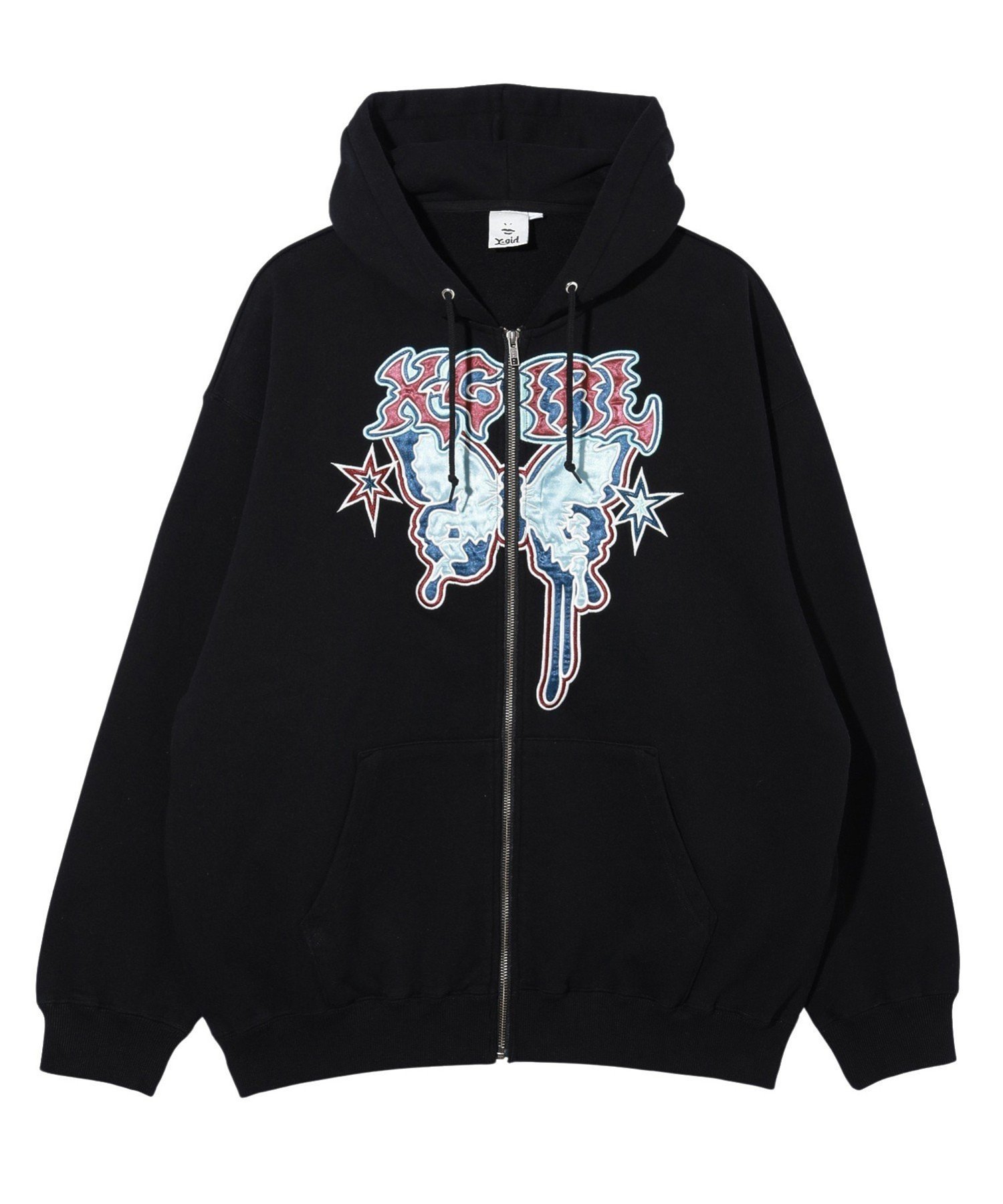 X-girl｜BUTTERFLY ZIP UP HOODIE | Rakuten Fashion(楽天ファッション