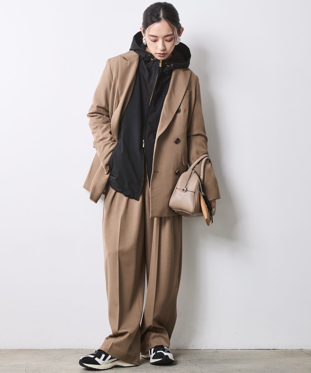 CHIC STYLE｜【セットアップ対応】ダブルテーラードジャケット<大きい