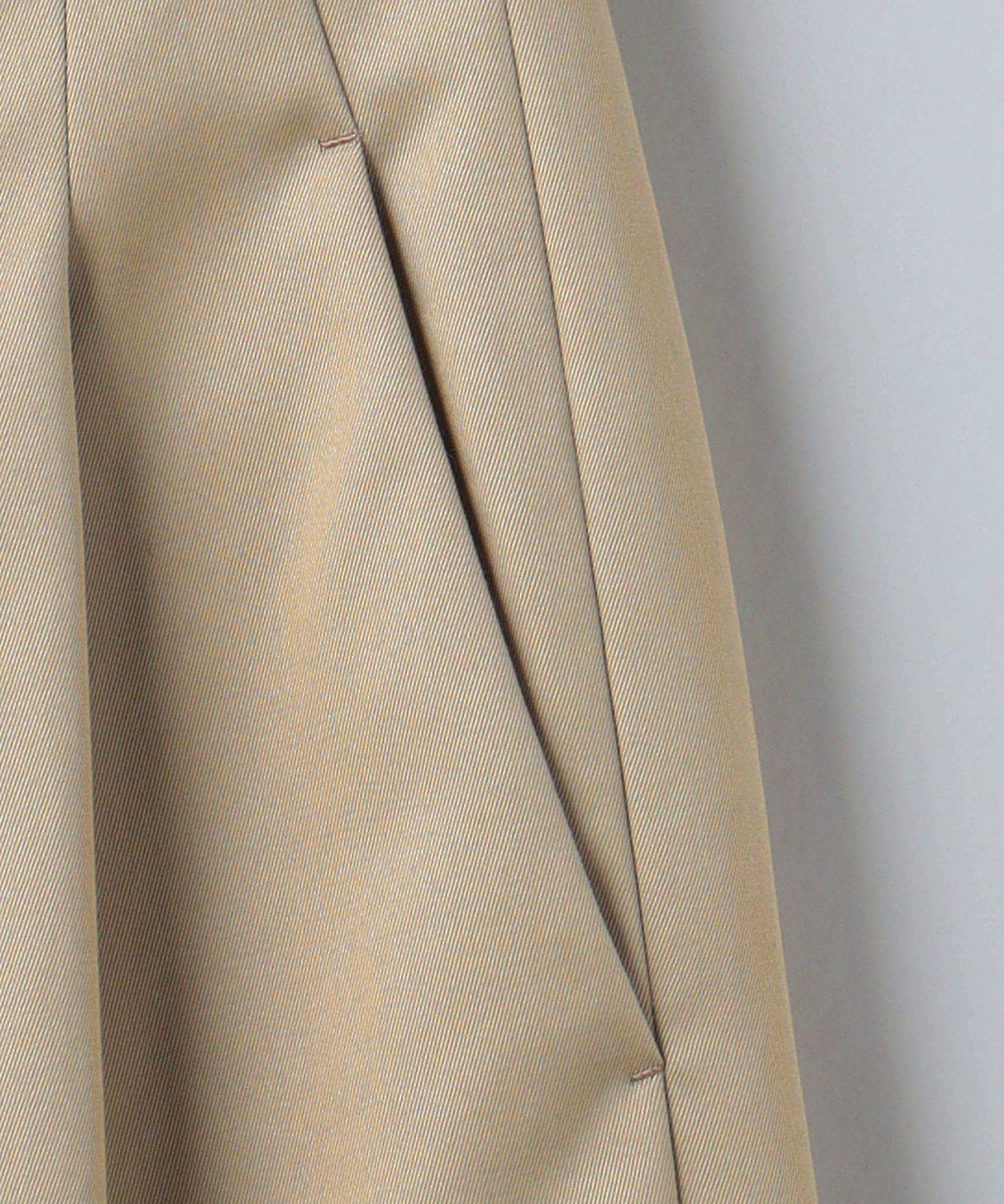 6(ROKU) コットン チノ ワイド パンツ Mサイズ(38) UNITED ARROWS LTD. OUTLET｜<6(ROKU)>コットン チノ ワイド パンツ