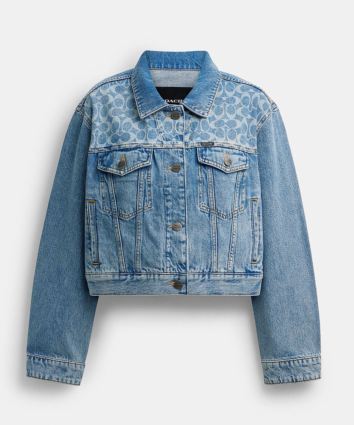 COACH OUTLET｜【公式】デニム クロップド ジャケット | Rakuten