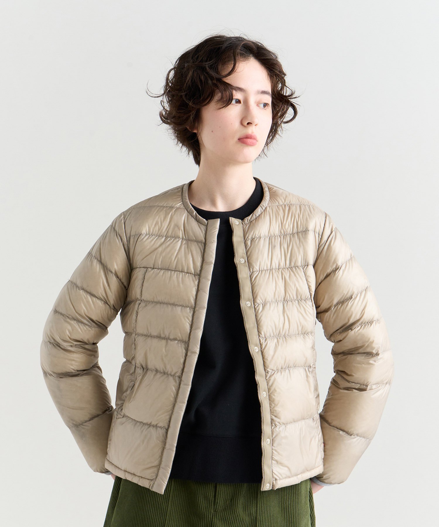 楽天市場】インナーダウン ナンガ（カラーベージュ）の通販