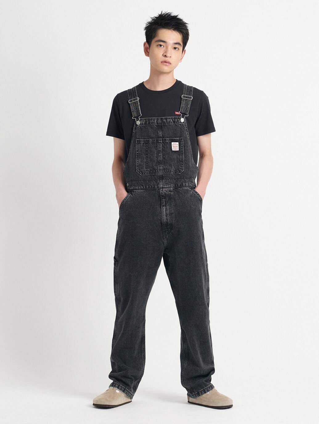 Levi's｜オーバーオール ブラック DARKLY WASH OVERALL | Rakuten