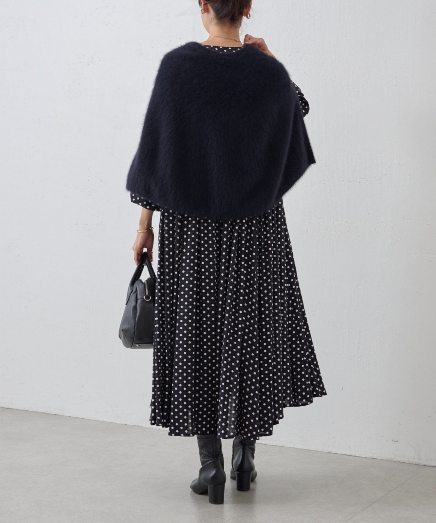 BEARDSLEY｜ファーニットポンチョ | Rakuten Fashion(楽天ファッション