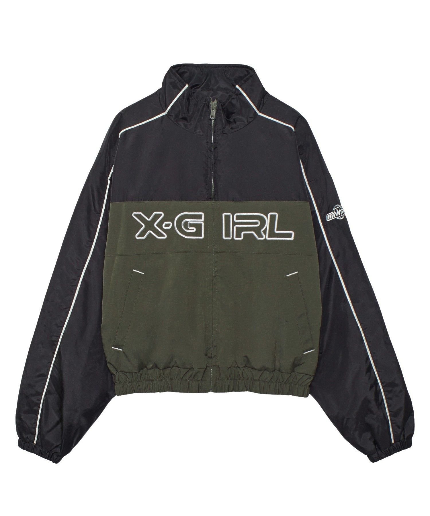 X-girl｜X-girl LOGO EMBROIDERY JACKET | Rakuten Fashion(楽天