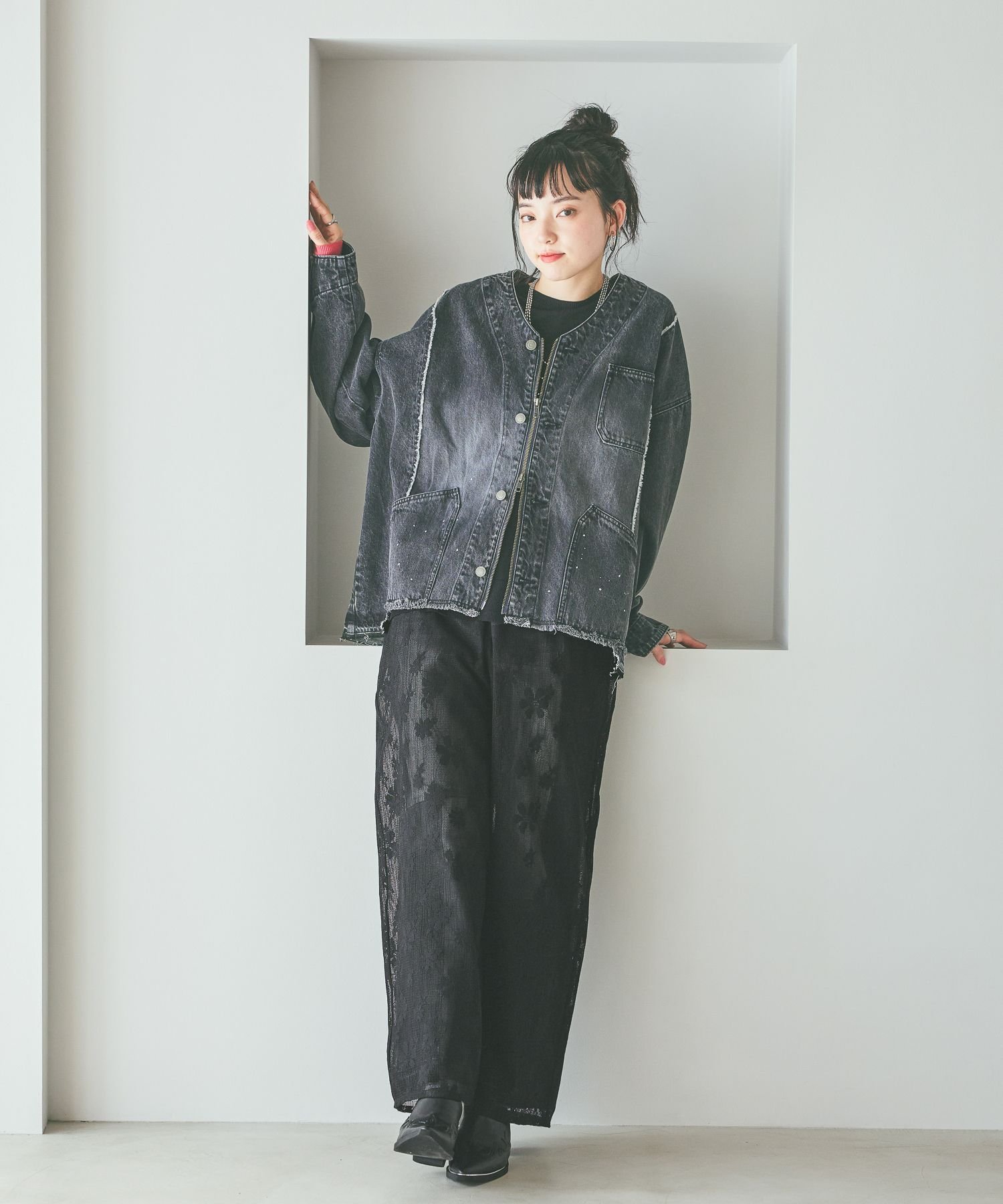 niko and ｜[NKJ 2026SS] エンジニアリメイクデニムジャケット