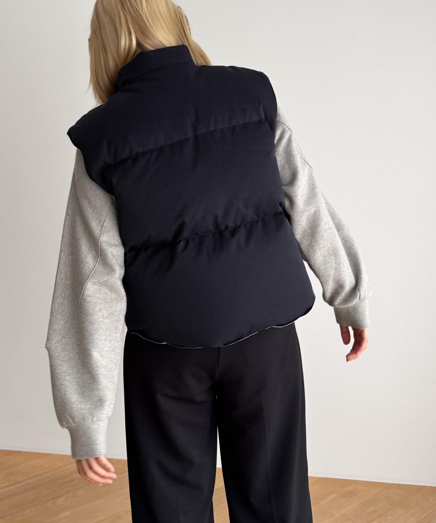CANAL JEAN｜The PePPer リバーシブルコンパクトダウンベスト