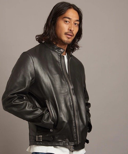 JACKROSE｜JE LAMB LEATHER SINGLE RIDERS 24(MENS) | Rakuten Fashion