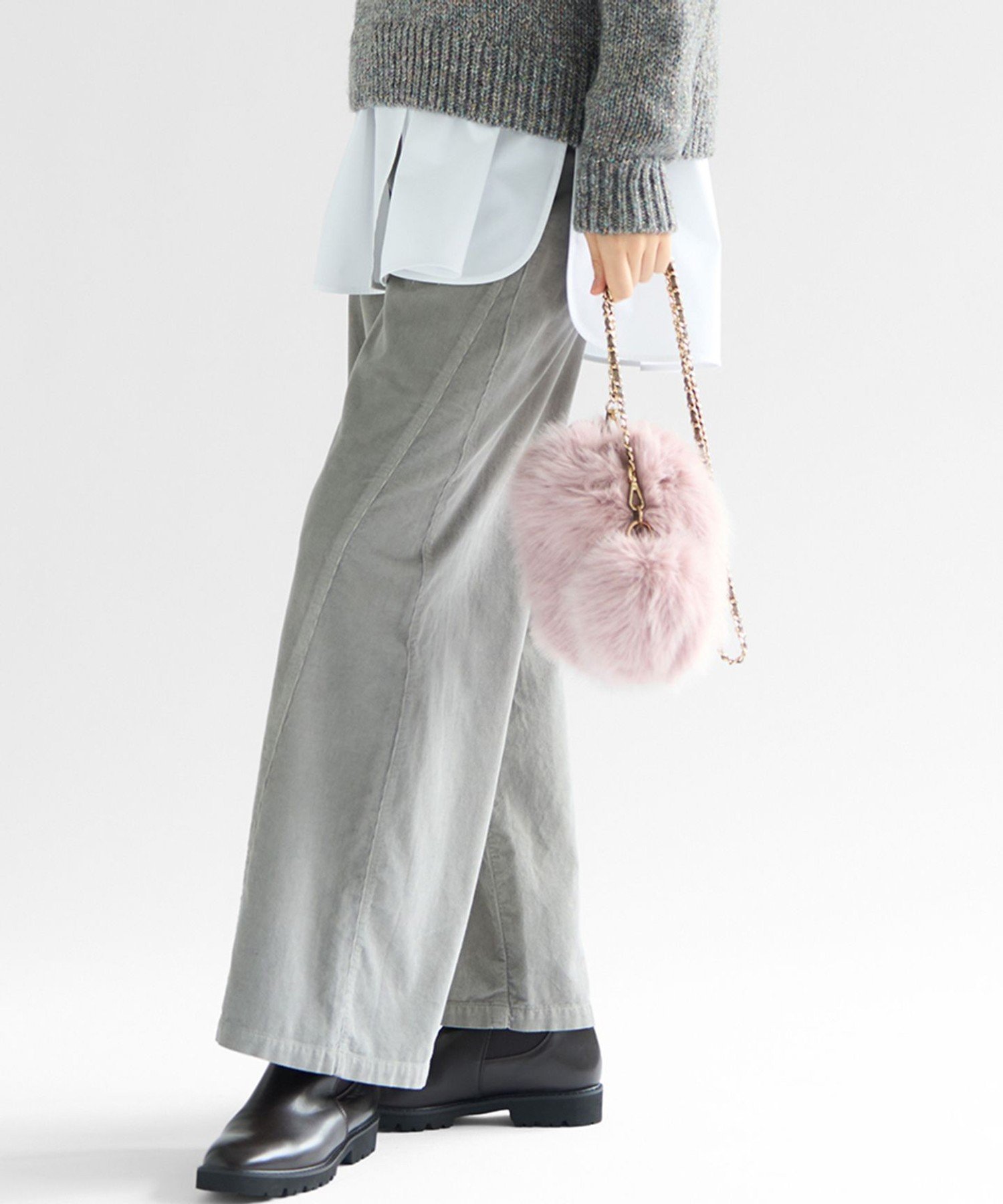 23区｜【滝沢眞規子さん着用/洗える】コットン コーデュロイ ワイド