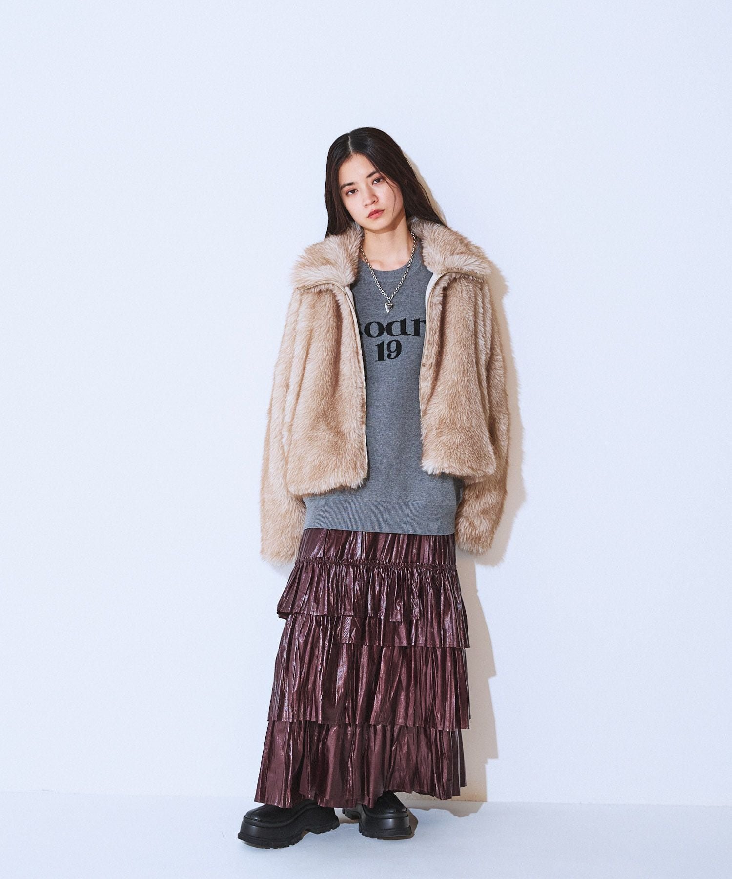 JEANASIS｜MIXカラーファーブルゾン | Rakuten Fashion(楽天