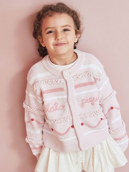 gelato pique｜【KIDS】エアリーモコホイップケーキカーディガン