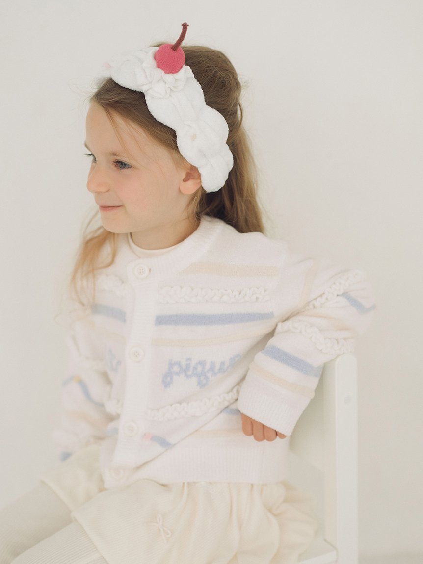 gelato pique｜【KIDS】エアリーモコホイップケーキカーディガン