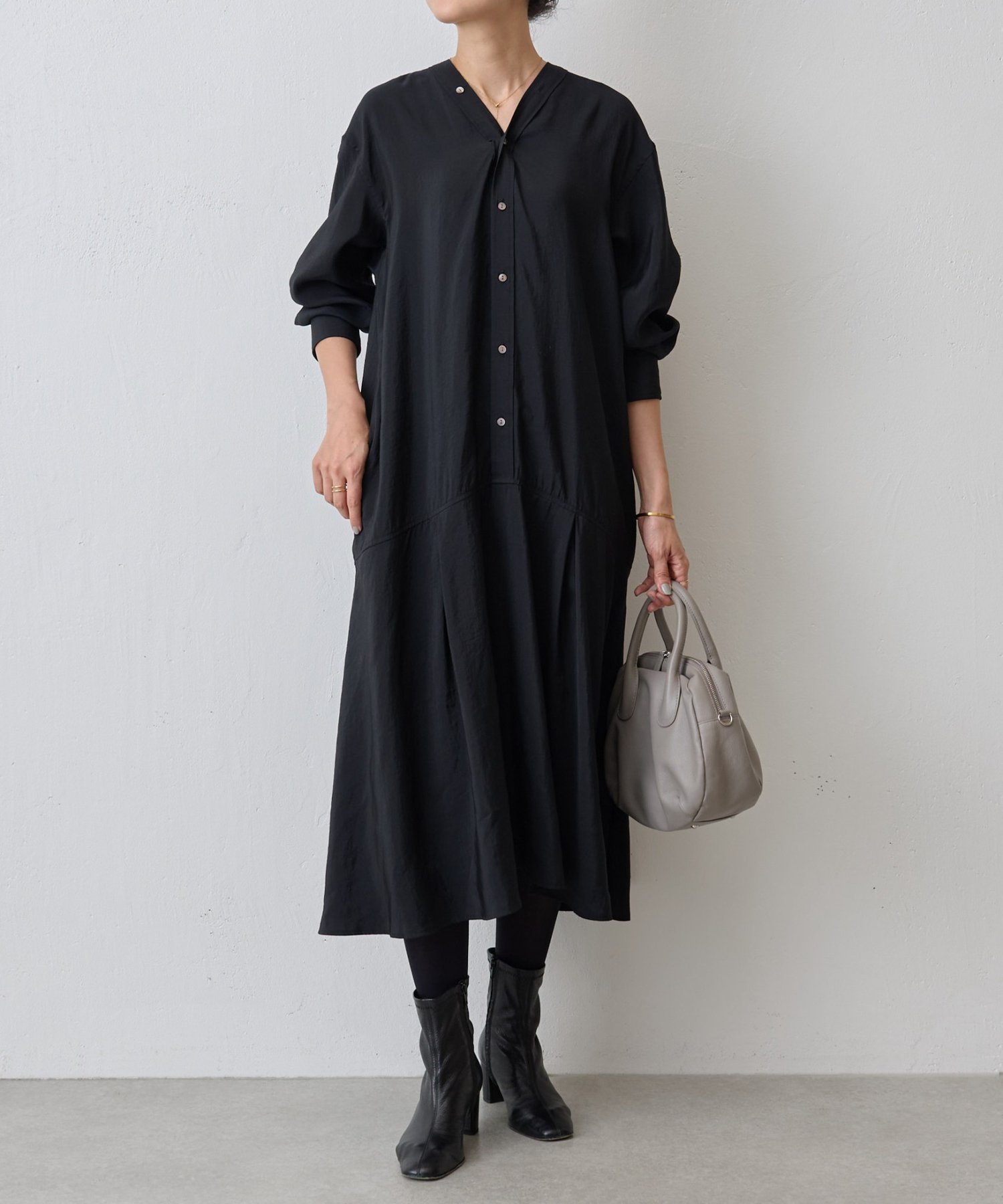 BEARDSLEY｜カラーレスシャツワンピース | Rakuten Fashion(楽天