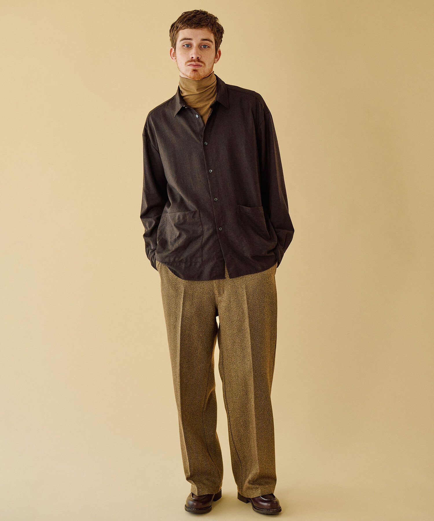 Dickies 〈bshop別注〉ワイド スラックス MEN Bshop｜Dickies |<別注>ワイド スラックス MEN | Rakuten Fashion(楽天
