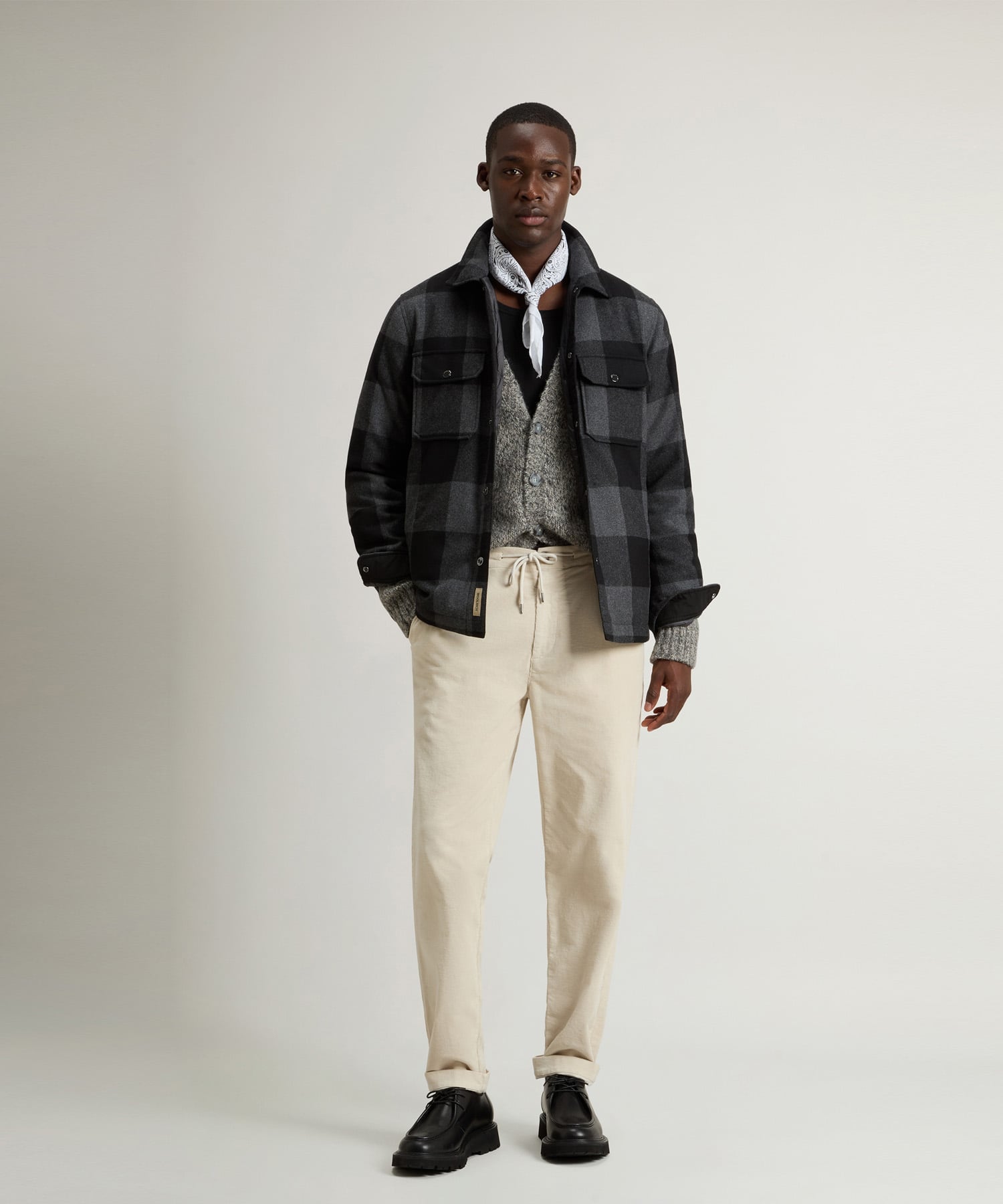 WOOLRICH｜ウールチェック アラスカン シャツジャケット | Rakuten