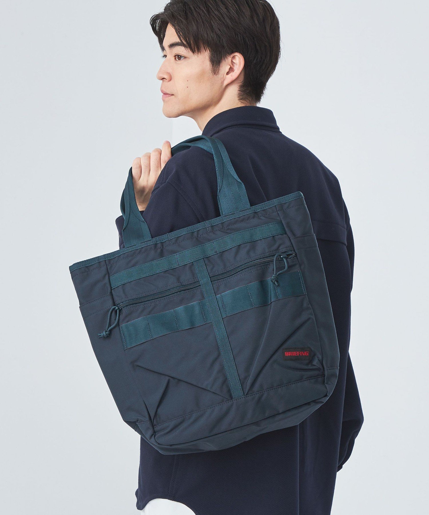 黒色／【別注】＜BRIEFING＞N/UR MISSIONB トート バッグ 別注】＜BRIEFING＞N/UR MISSIONB トート バッグ｜グリーンレーベル