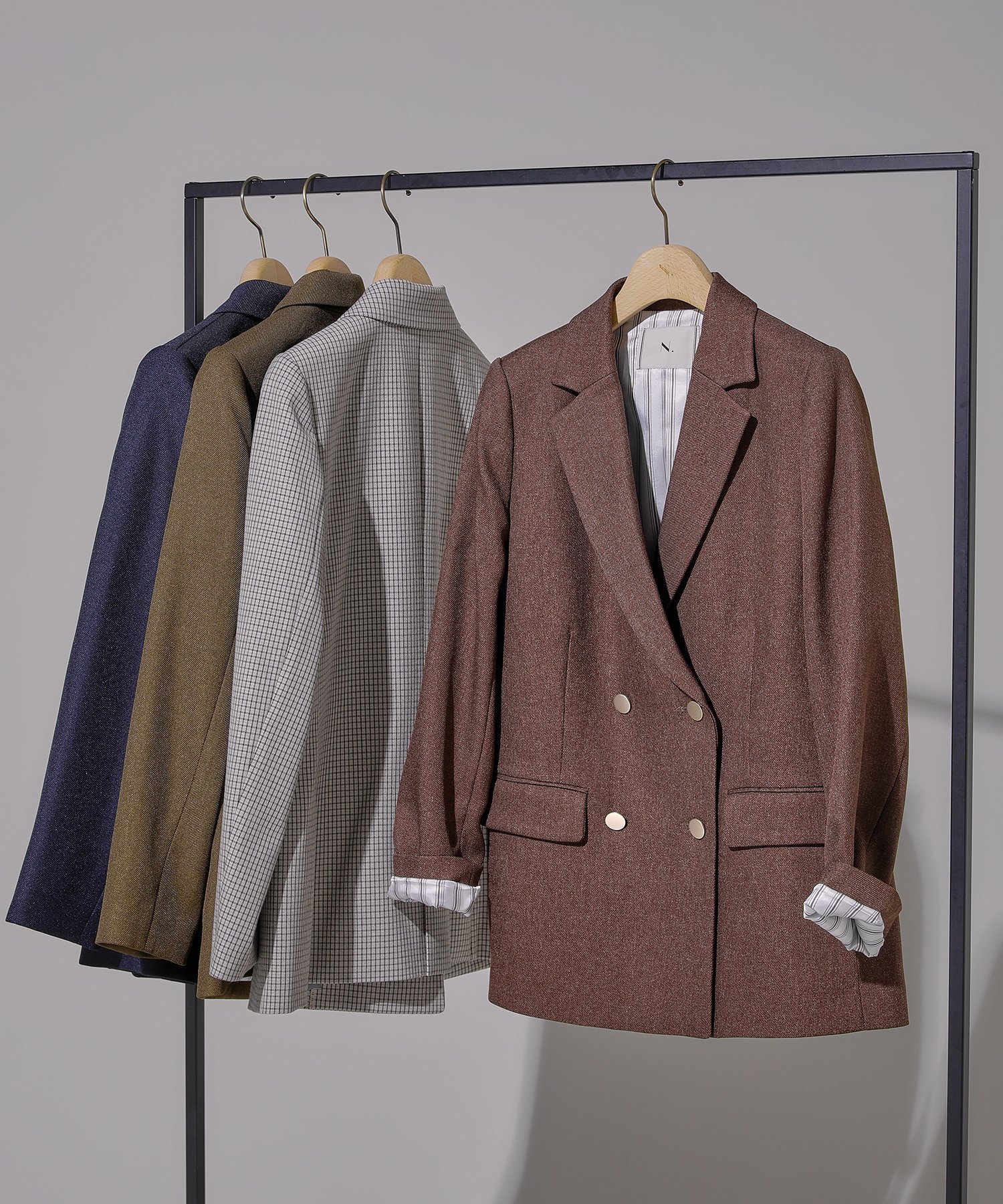 N. Natural Beauty Basic*｜ダブルブレストテーラードジャケット