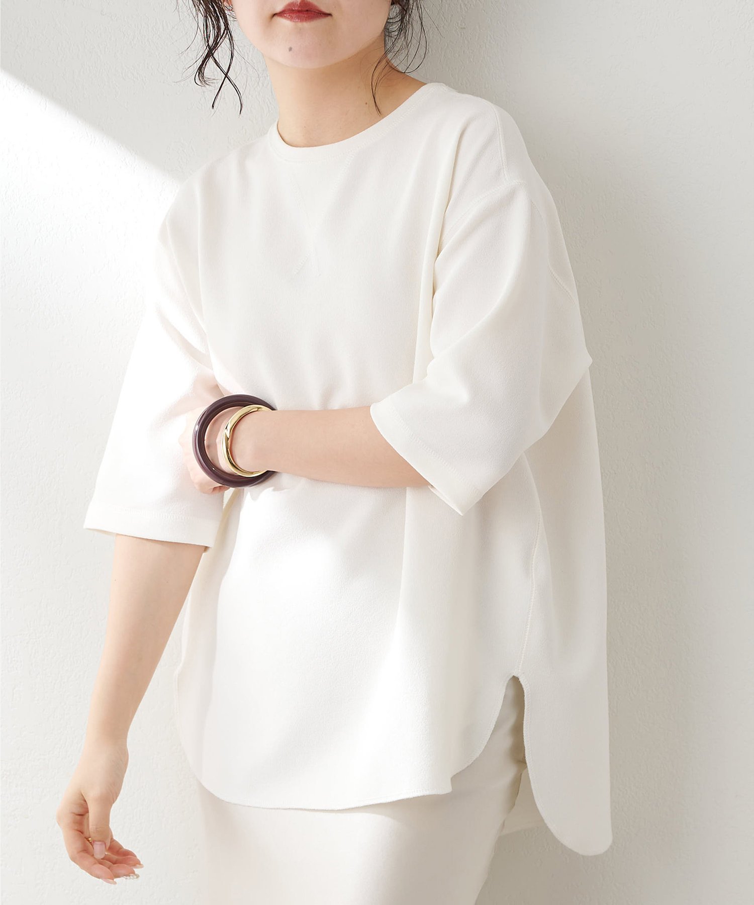 Whim Gazette｜Vガゼットハーフスリーブプルオーバー | Rakuten