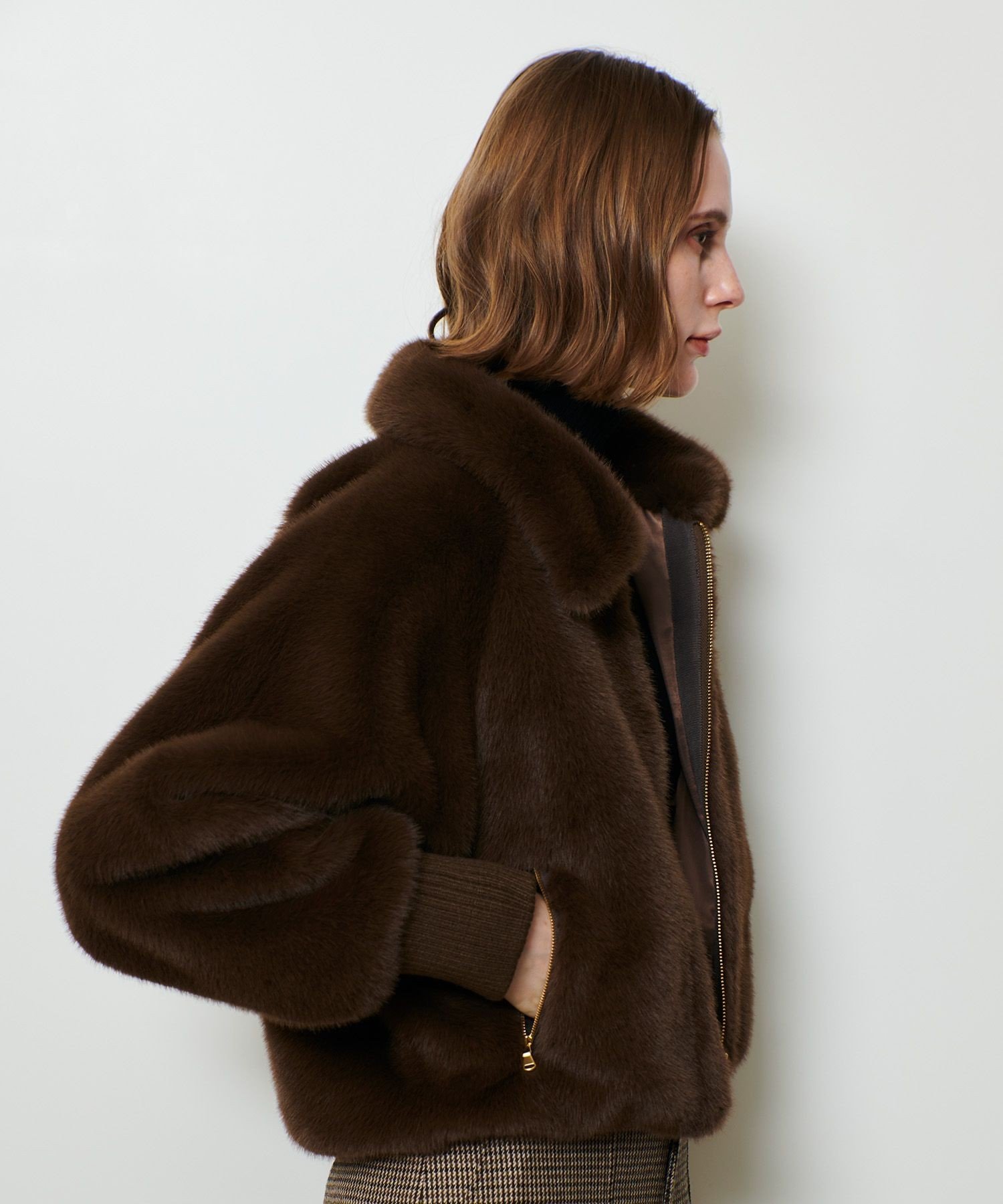 allureville｜フェイクミンクファーブルゾン | Rakuten Fashion(楽天