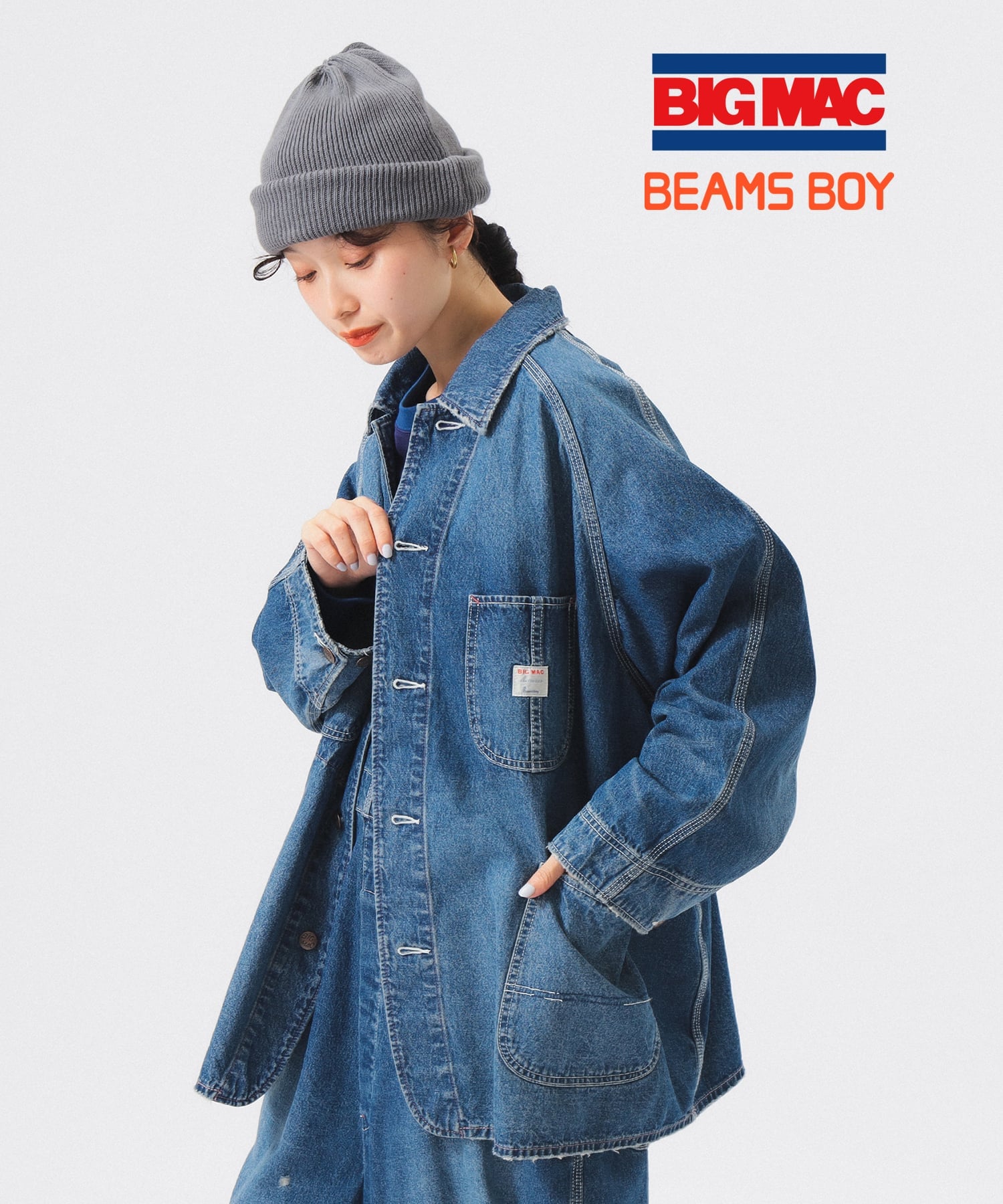 BEAMS WOMEN｜【別注】BIGMAC / フェイド カバーオール | Rakuten