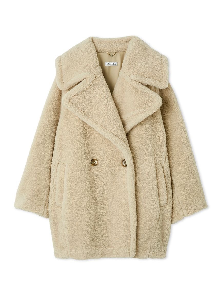 FRAY I.D｜ECOPELボアミドルコート | Rakuten Fashion(楽天