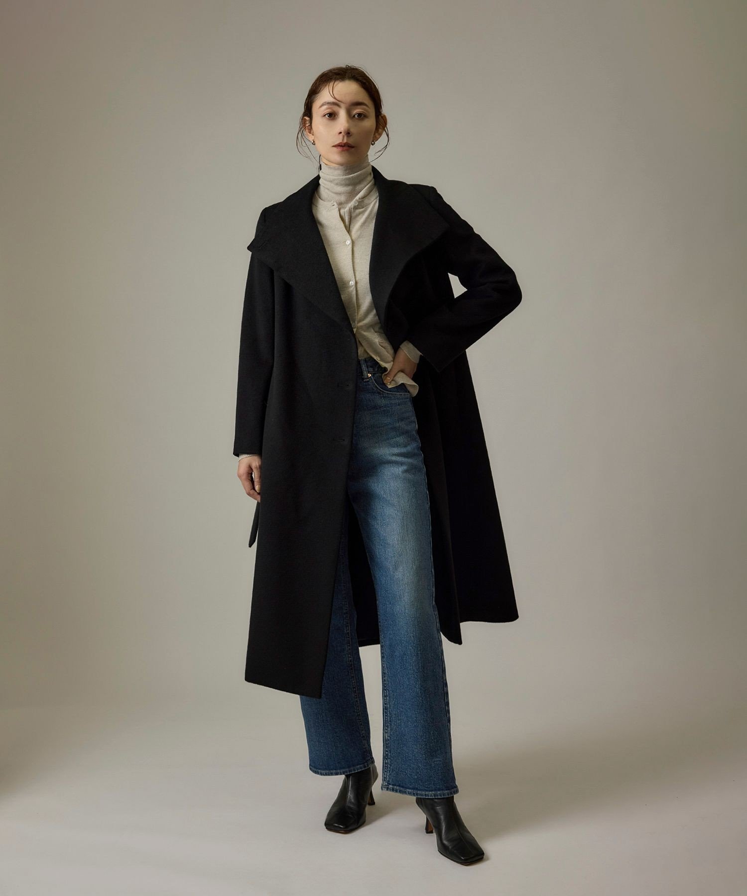 ROPE'｜プレミアムカシミヤ ロングコート | Rakuten Fashion(楽天