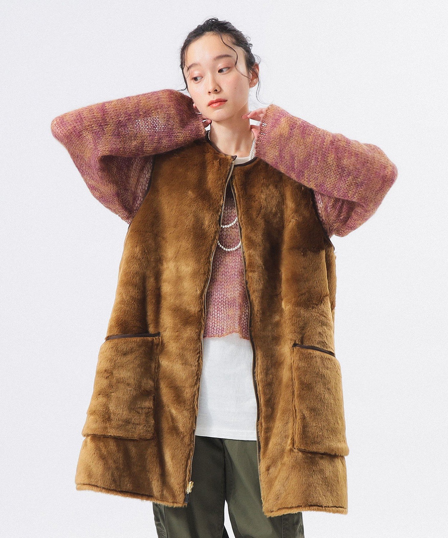 BEAMS WOMEN｜【別注】Barbour / Liner Vest 24FW リバーシブル