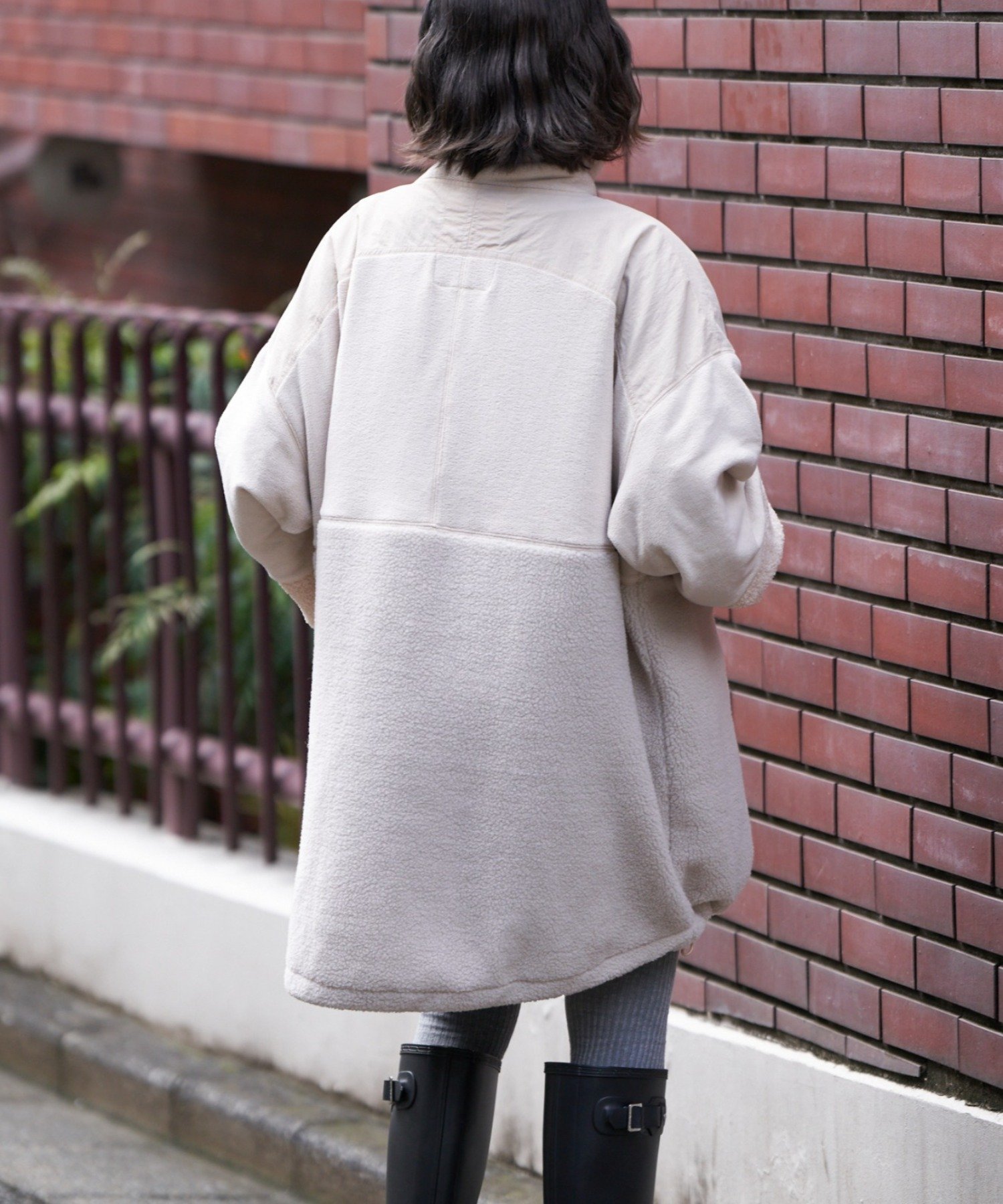 CIAOPANIC TYPY｜【etsinta/エシンタ】リメイクフリースオーバー