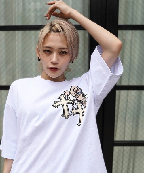 JACKROSE｜【GALFY×GALLIS ADDICTION】クロスガリノハーツTee SS(MENS