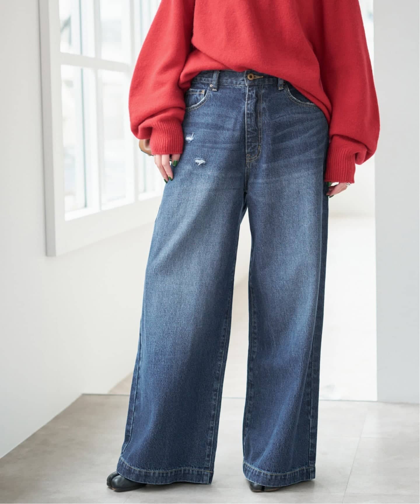 Spick & Span｜《追加2》5 1/2 BAGGY DENIM | Rakuten Fashion(楽天