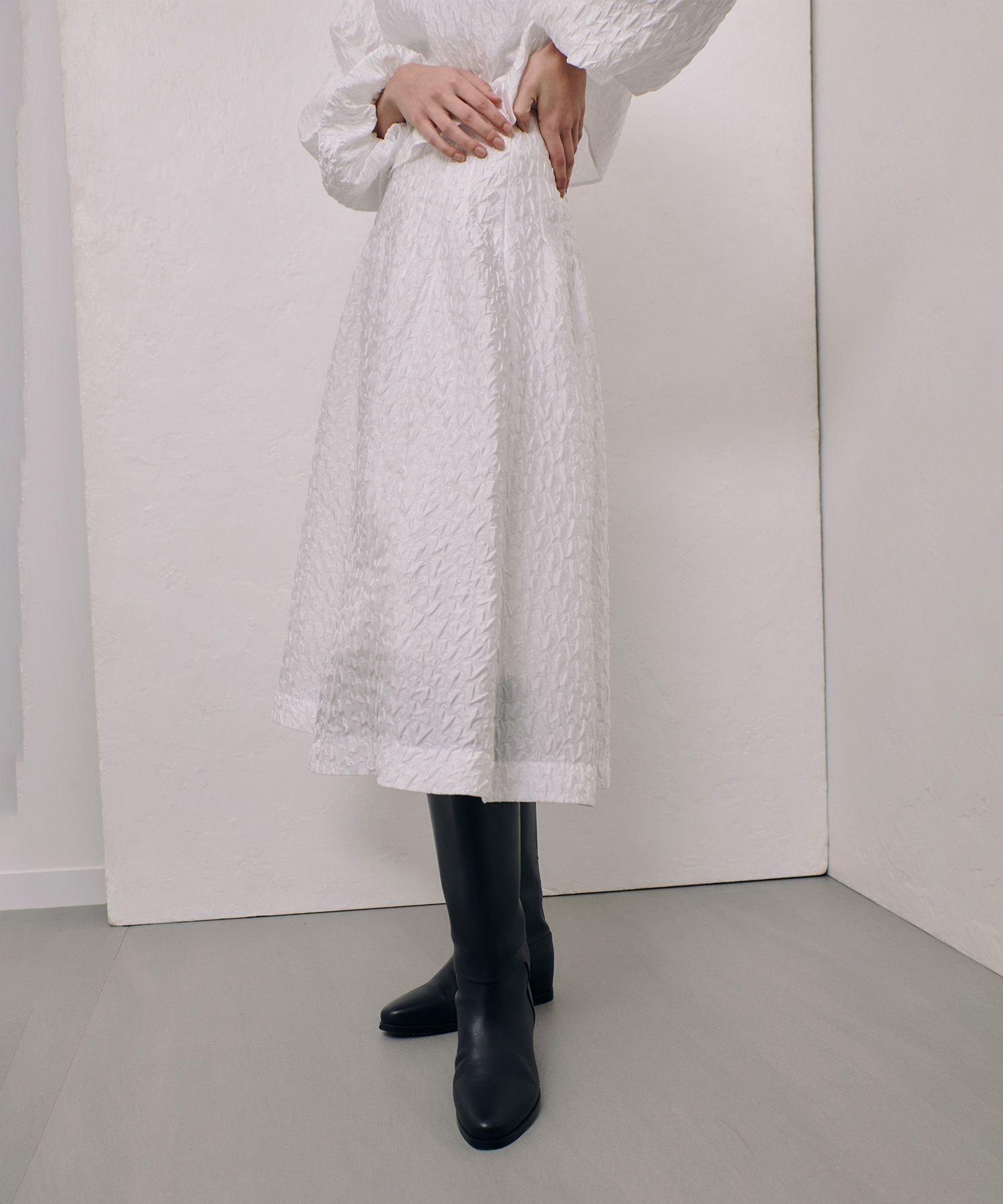 allureville｜フクレジャガードタックスカート | Rakuten Fashion(楽天