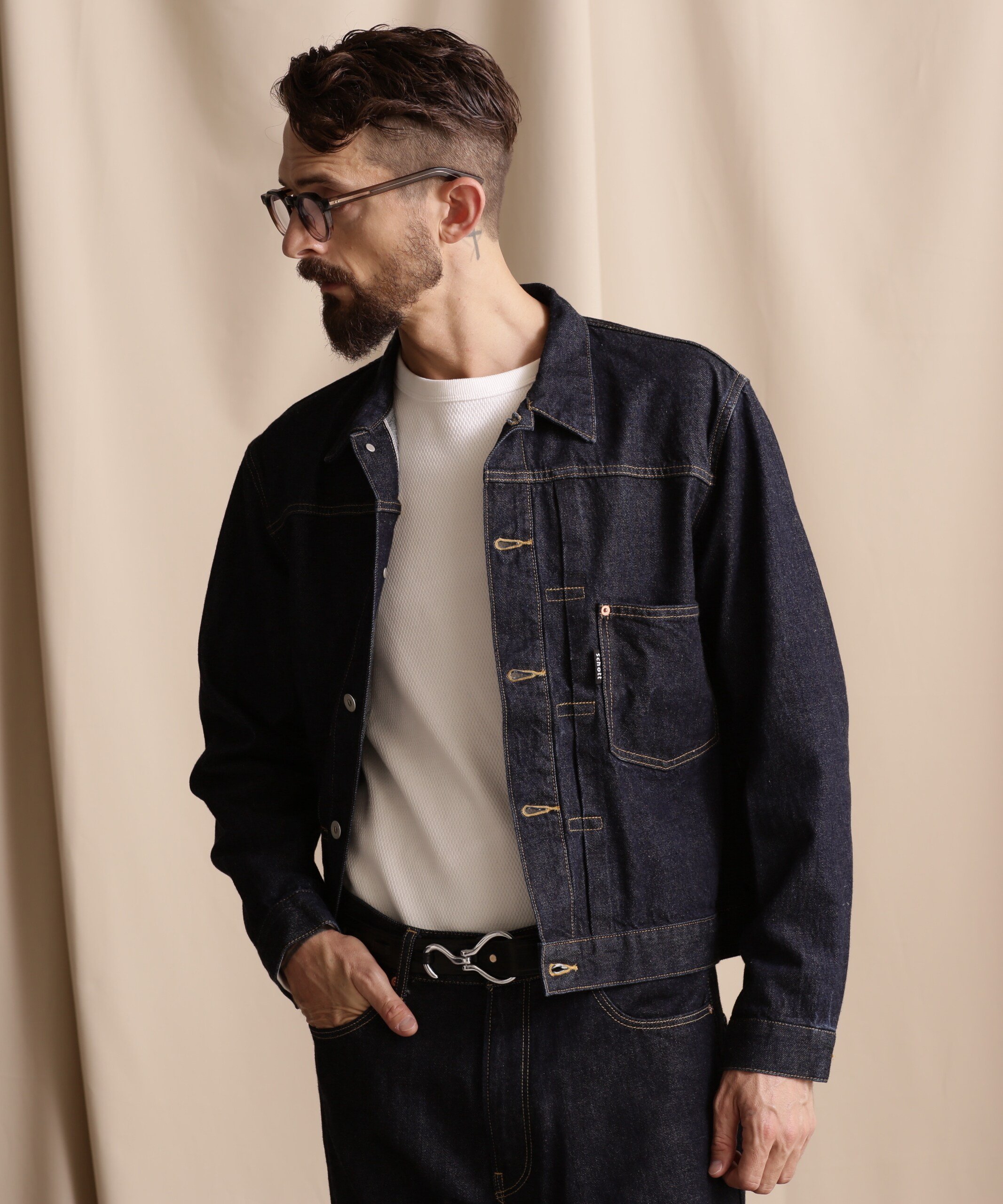 Schott｜1st DENIM JACKET/デニム ジャケット Gジャン | Rakuten
