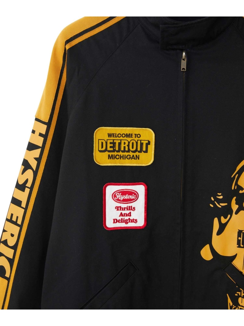 楽天市場】HYSTERIC GLAMOUR DETROIT ROCK レーシングジャケット