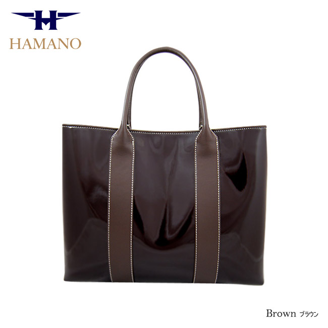 楽天市場】雑誌多数掲載 濱野 エナメルバッグ A4 トートバッグ 通勤