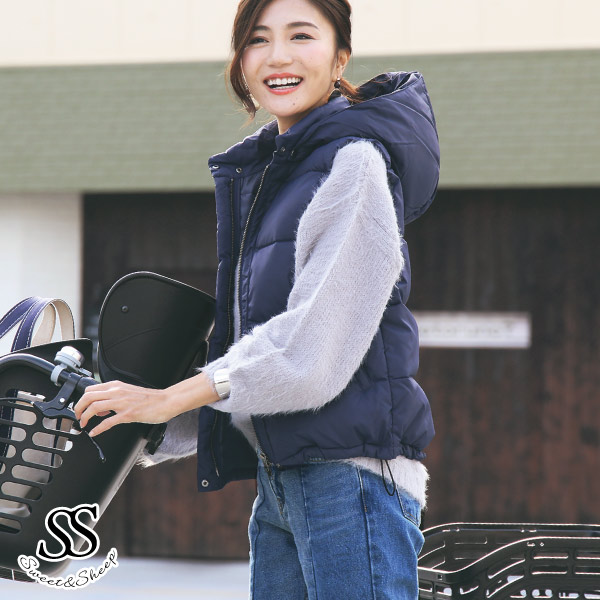 楽天市場】ダウンベスト ジャケット レディース ダウン ライトアウター