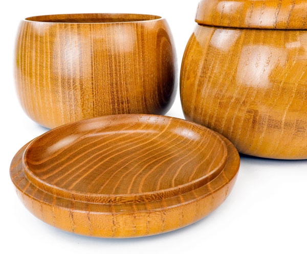 天然銘木 碁笥 蛤碁石 セット囲碁 碁石 碁笥 蛤碁石 那智黒 桐箱付き